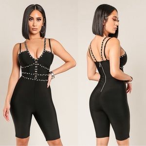 Bandage Bikershort Romper